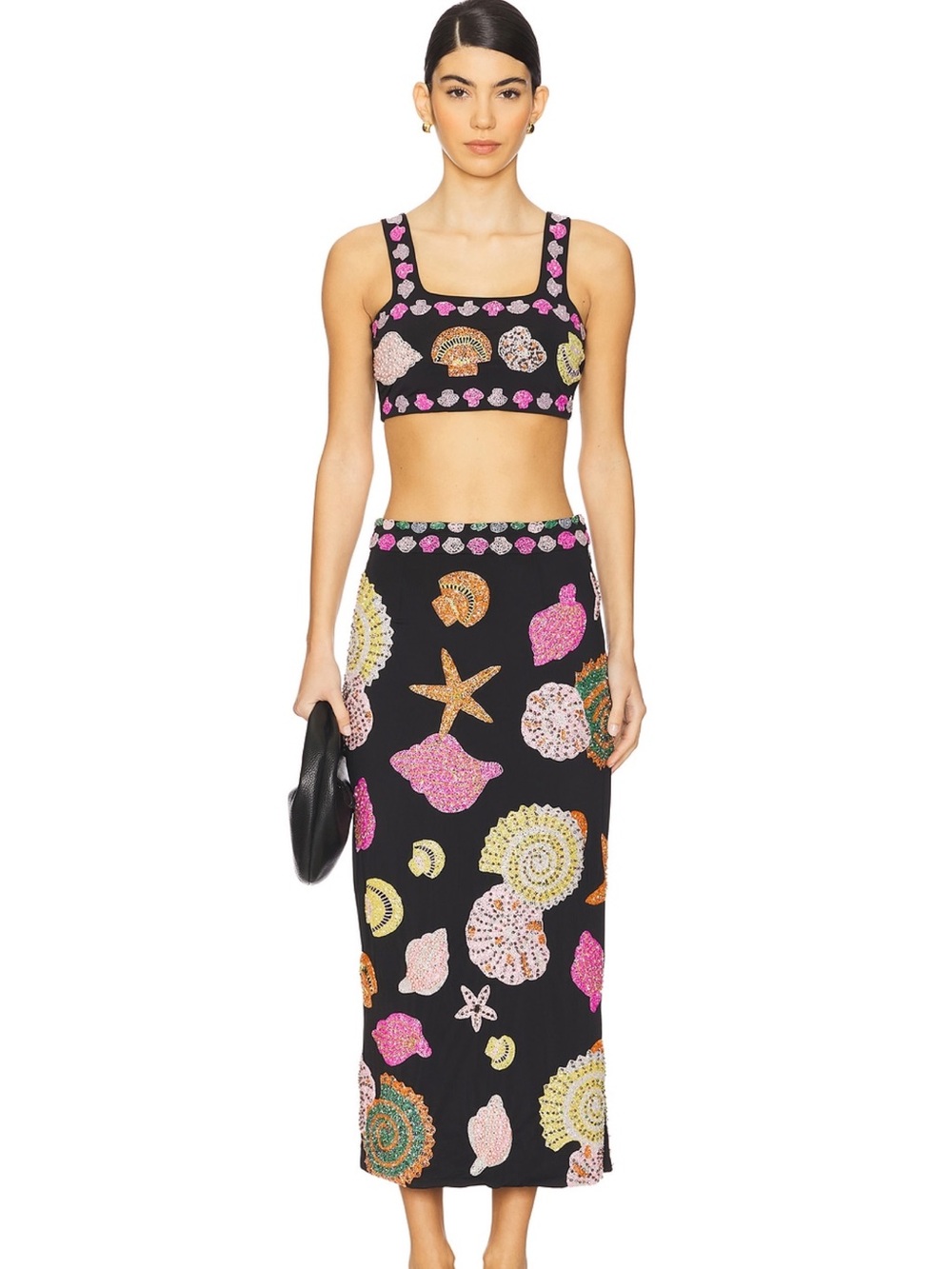 Oceanus SKIRT- Beaded Seashells
